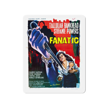 FANATIC (DIE! DIE! MY DARLING!) 1965 Movie Poster - Die-Cut Magnet-4" x 4"-The Sticker Space