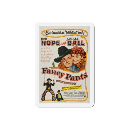 Fancy Pants 1950 Movie Poster Refrigerator Magnet 2 Inch - The Sticker Space