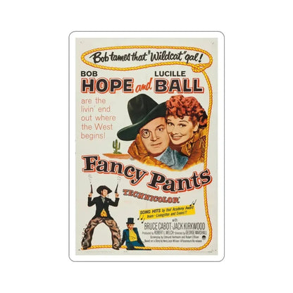 Fancy Pants 1950 Movie Poster STICKER Vinyl Die-Cut Decal 3 Inch - The Sticker Space