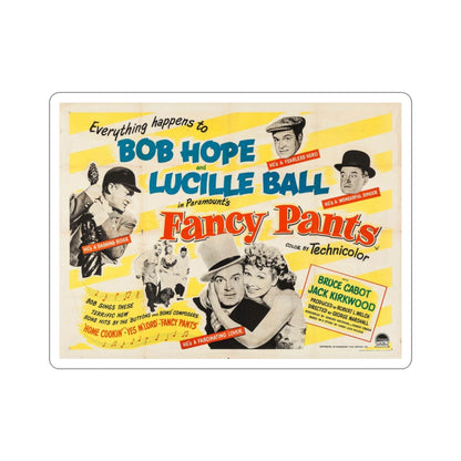 Fancy Pants 1950 v2 Movie Poster STICKER Vinyl Die-Cut Decal-3 Inch-The Sticker Space