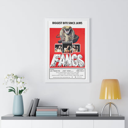 FANGS (SNAKES) 1974 - Framed Movie Poster-The Sticker Space