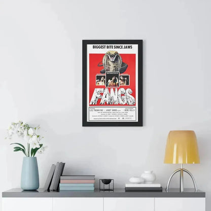 FANGS (SNAKES) 1974 - Framed Movie Poster - The Sticker Space
