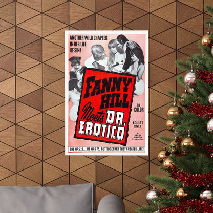 FANNY HILL MEETS DR.EROTICO 1967 - Paper Movie Poster-The Sticker Space