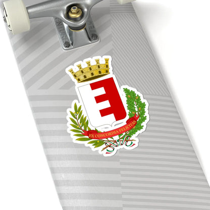 Fano-Stemma (Italy) (Coat of Arms) STICKER Vinyl Kiss-Cut Decal - The Sticker Space