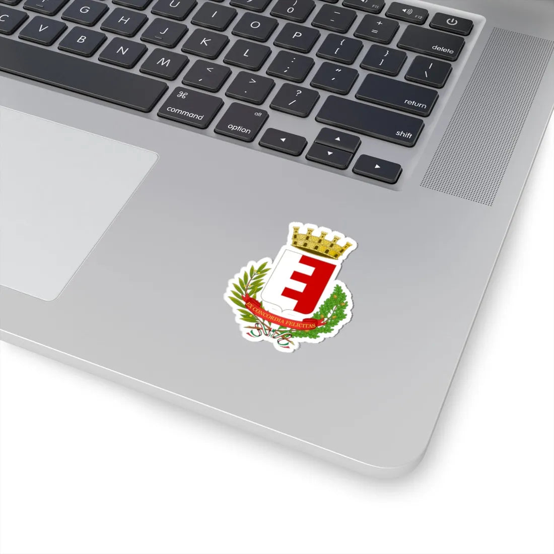 Fano-Stemma (Italy) (Coat of Arms) STICKER Vinyl Kiss-Cut Decal - The Sticker Space