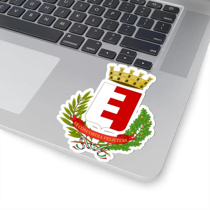 Fano-Stemma (Italy) (Coat of Arms) STICKER Vinyl Kiss-Cut Decal - The Sticker Space