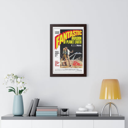 FANTASTIC INVASION OF PLANET EARTH (BUBBLE) 1966 - Framed Movie Poster-The Sticker Space