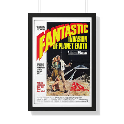 FANTASTIC INVASION OF PLANET EARTH (BUBBLE) 1966 - Framed Movie Poster-20" x 30"-The Sticker Space