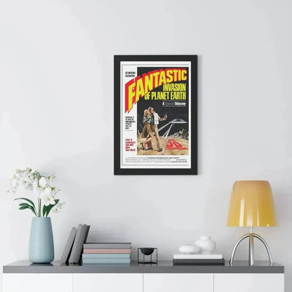 FANTASTIC INVASION OF PLANET EARTH (BUBBLE) 1966 - Framed Movie Poster - The Sticker Space