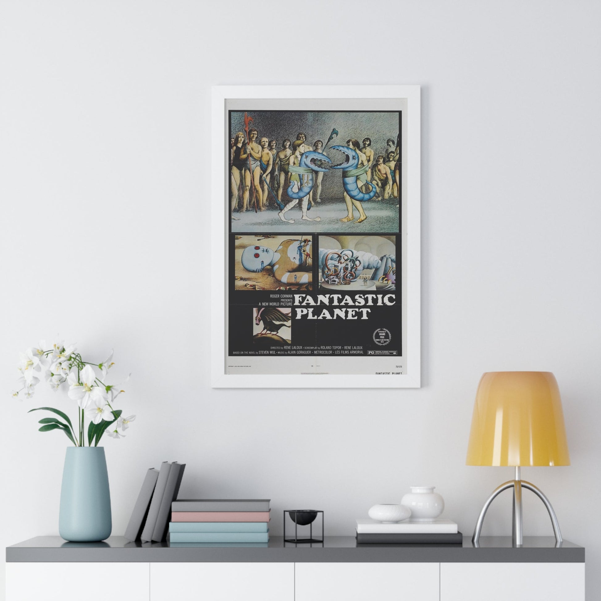 FANTASTIC PLANET 1973 - Framed Movie Poster-The Sticker Space