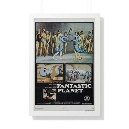 FANTASTIC PLANET 1973 - Framed Movie Poster - The Sticker Space