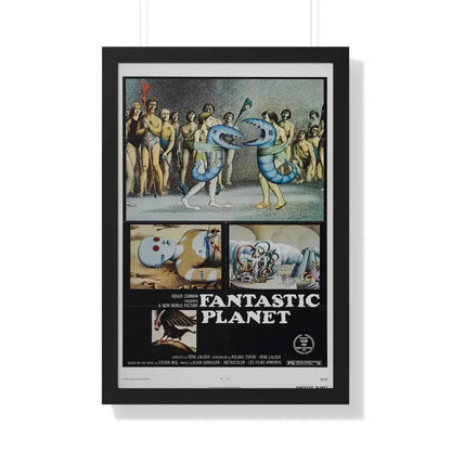 FANTASTIC PLANET 1973 - Framed Movie Poster - The Sticker Space