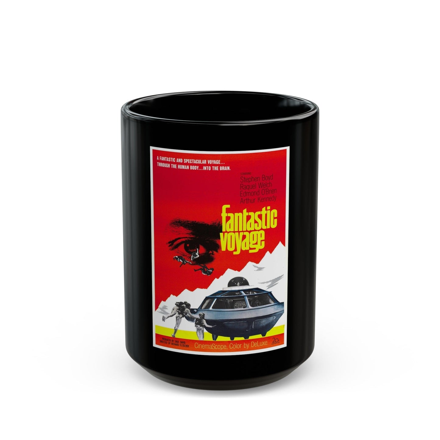 FANTASTIC VOYAGE (2) 1966 Movie Poster - Black Coffee Mug-15oz-The Sticker Space