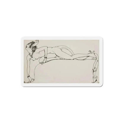 Fantasy Creature (Magazine Illustration) Refrigerator Magnet 6 Inch Die-Cut - The Sticker Space