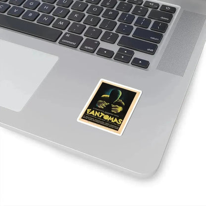 FANTOMAS 1964 Movie Poster - STICKER Vinyl Kiss-Cut Decal - The Sticker Space