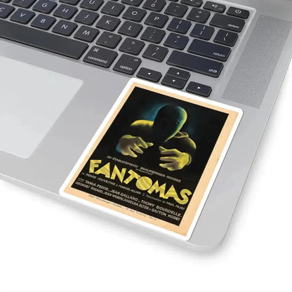 FANTOMAS 1964 Movie Poster - STICKER Vinyl Kiss-Cut Decal - The Sticker Space