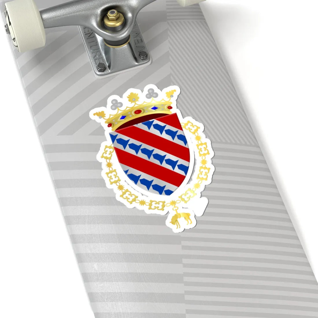 Farciennes wapen (Belgium) (Coat of Arms) STICKER Vinyl Kiss-Cut Decal - The Sticker Space