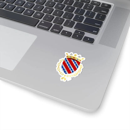 Farciennes wapen (Belgium) (Coat of Arms) STICKER Vinyl Kiss-Cut Decal - The Sticker Space