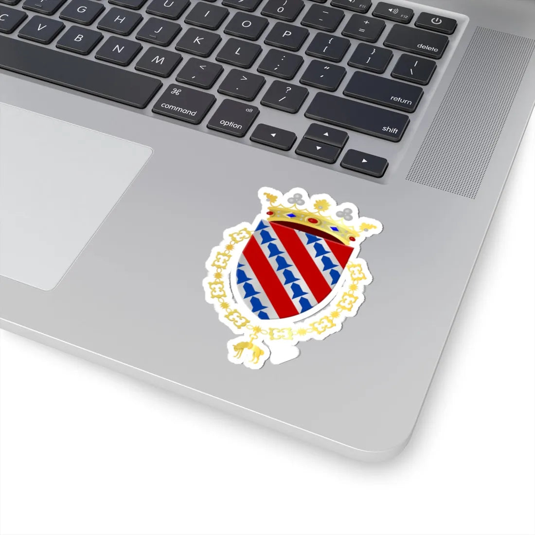 Farciennes wapen (Belgium) (Coat of Arms) STICKER Vinyl Kiss-Cut Decal - The Sticker Space