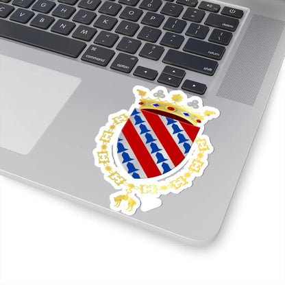 Farciennes wapen (Belgium) (Coat of Arms) STICKER Vinyl Kiss-Cut Decal - The Sticker Space