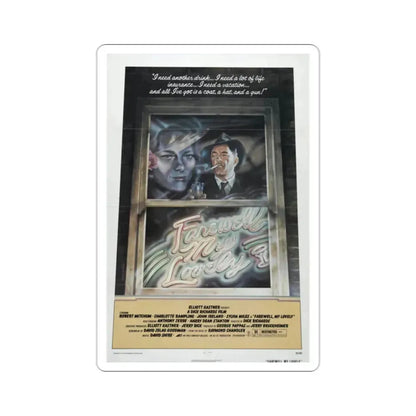 Farewell My Lovely 1975 Movie Poster STICKER Vinyl Die-Cut Decal 2 Inch - The Sticker Space