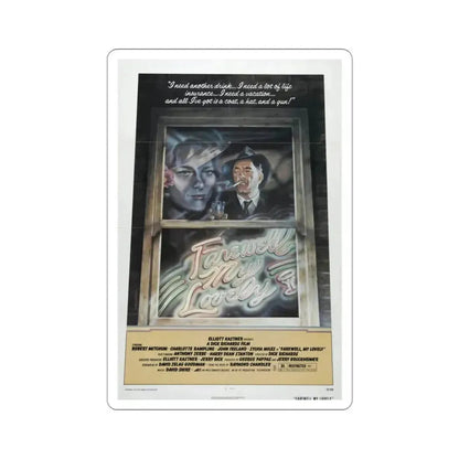 Farewell My Lovely 1975 Movie Poster STICKER Vinyl Die-Cut Decal 3 Inch - The Sticker Space