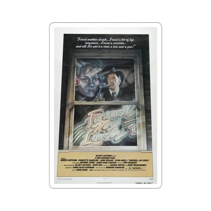 Farewell My Lovely 1975 Movie Poster STICKER Vinyl Die-Cut Decal 4 Inch - The Sticker Space