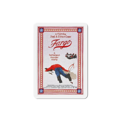 Fargo 1996 Movie Poster Refrigerator Magnet 3 Inch - The Sticker Space