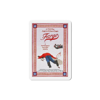 Fargo 1996 Movie Poster Refrigerator Magnet 6 Inch - The Sticker Space