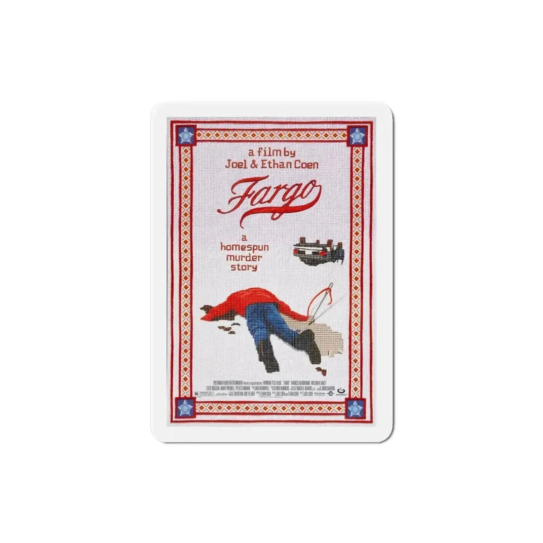 Fargo 1996 Movie Poster Refrigerator Magnet - The Sticker Space