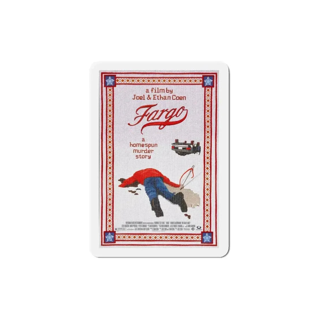 Fargo 1996 Movie Poster Refrigerator Magnet - The Sticker Space