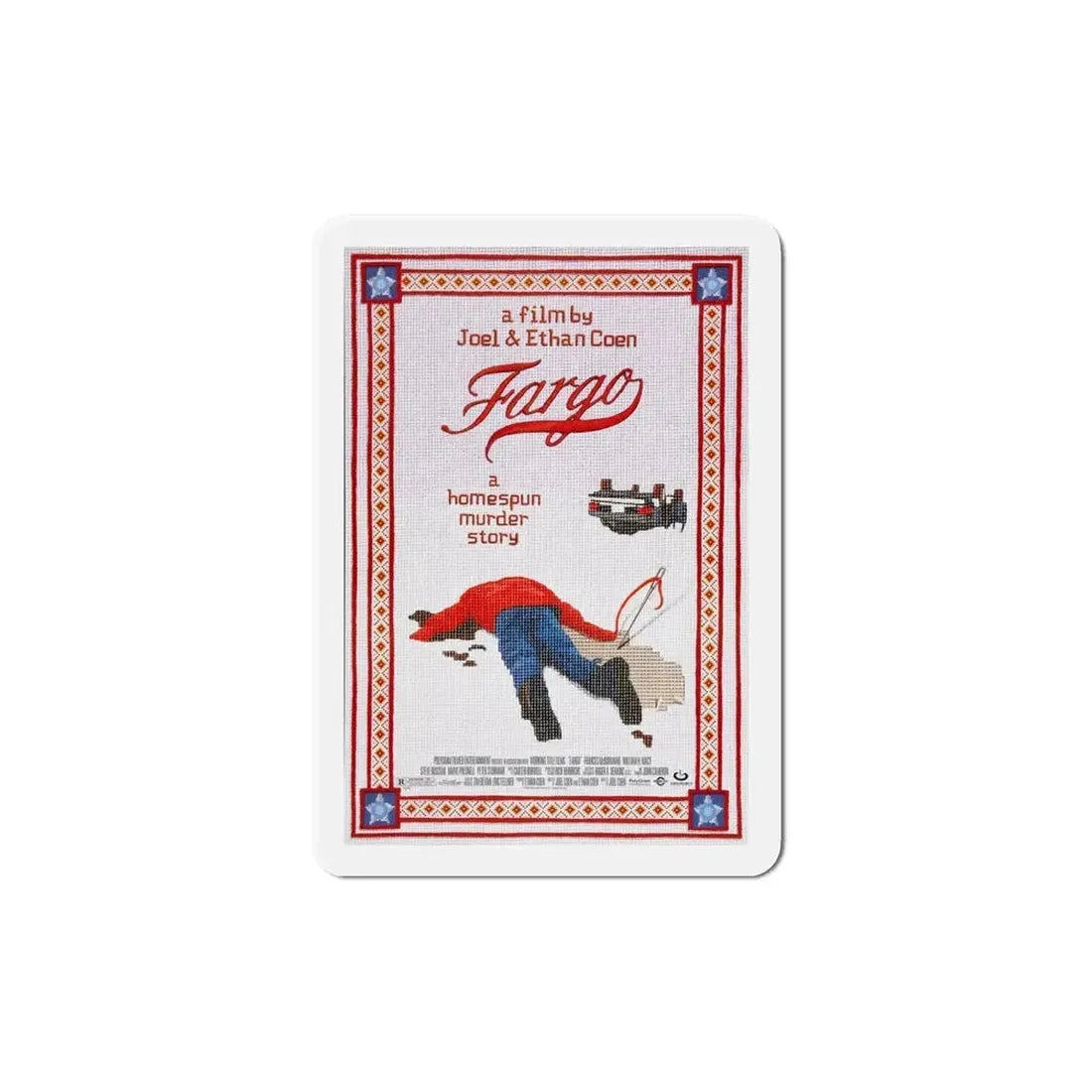 Fargo 1996 Movie Poster Refrigerator Magnet - The Sticker Space