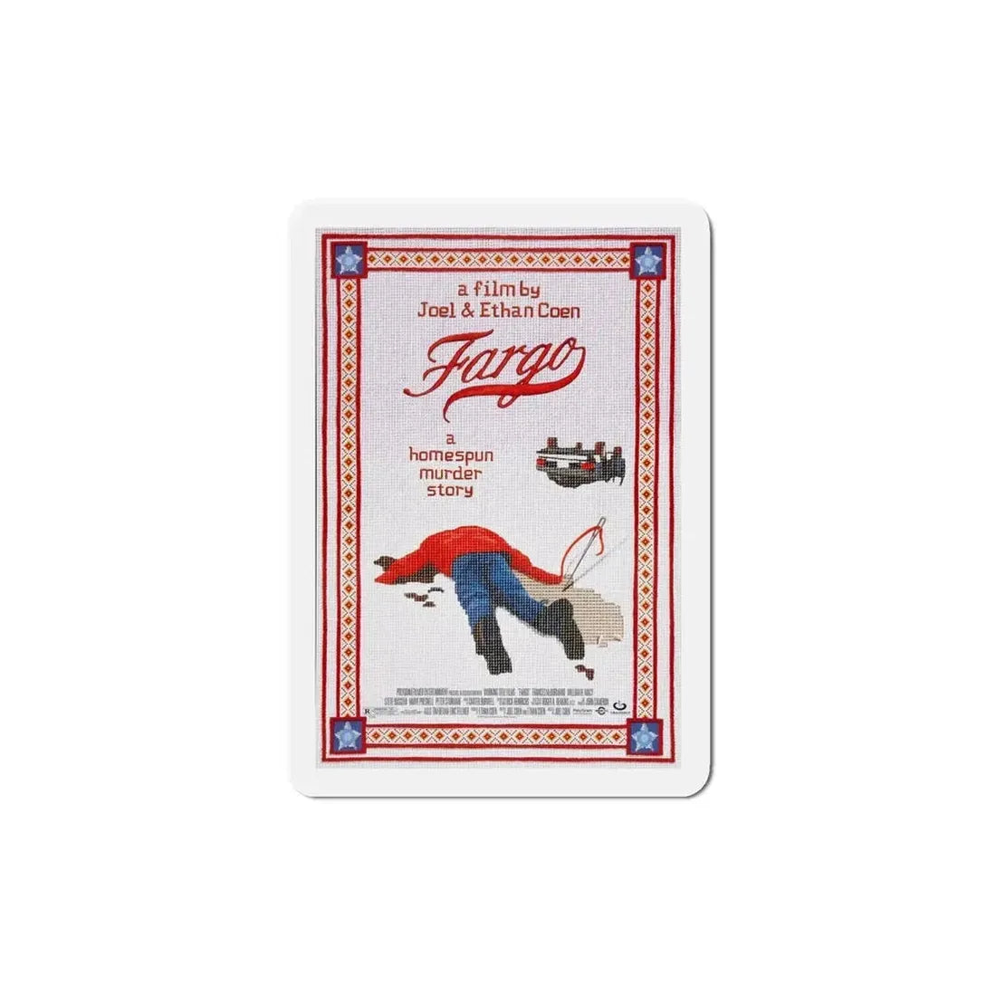 Fargo 1996 Movie Poster Refrigerator Magnet - The Sticker Space