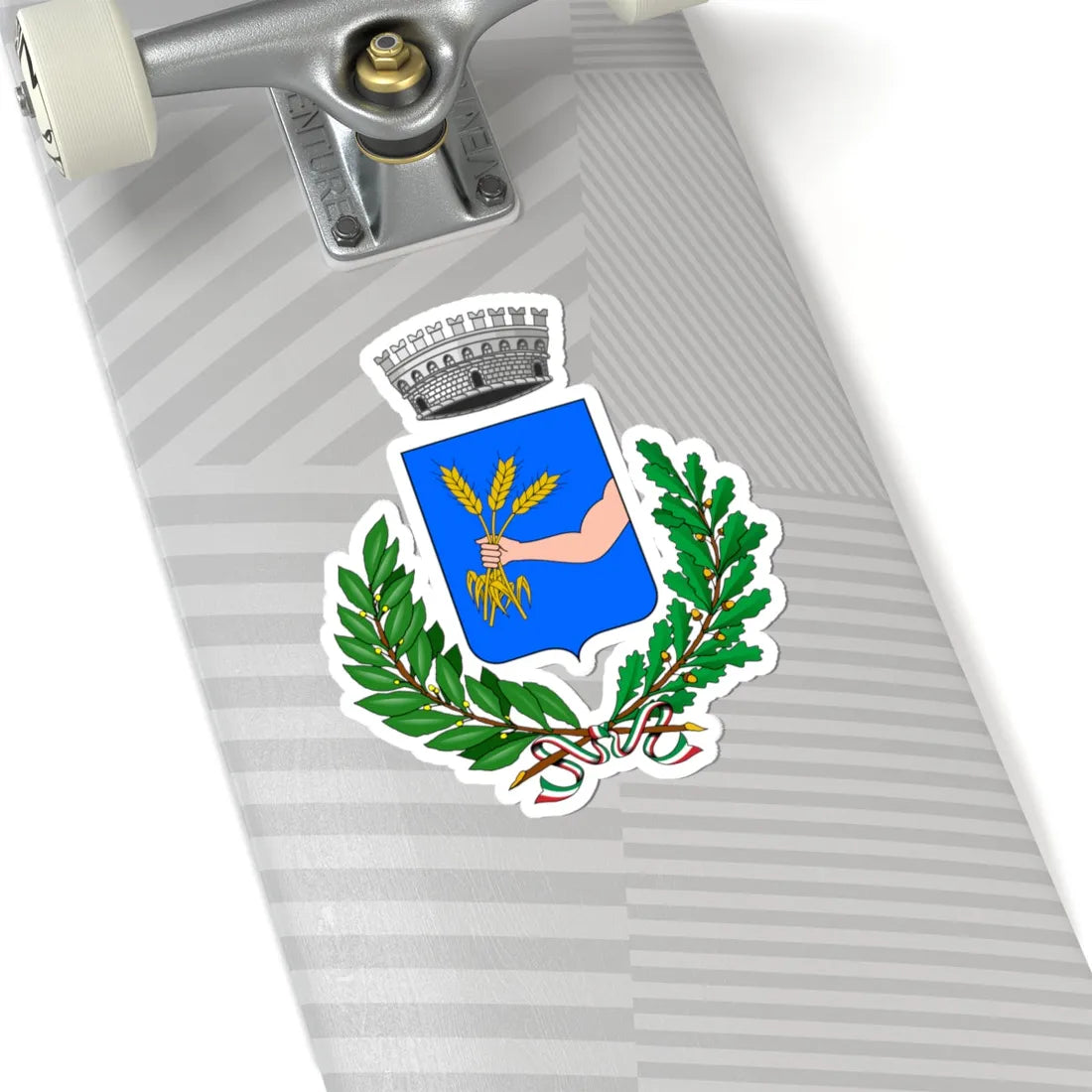 Farigliano-Stemma (Italy) (Coat of Arms) STICKER Vinyl Kiss-Cut Decal - The Sticker Space
