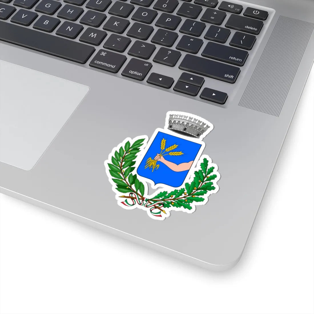 Farigliano-Stemma (Italy) (Coat of Arms) STICKER Vinyl Kiss-Cut Decal - The Sticker Space