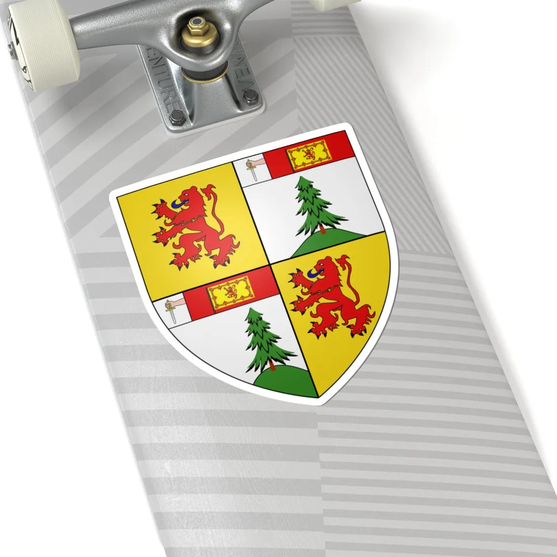Farquharson of Invercauld arms (Scotland) (Coat of Arms) STICKER Vinyl Kiss-Cut Decal - The Sticker Space