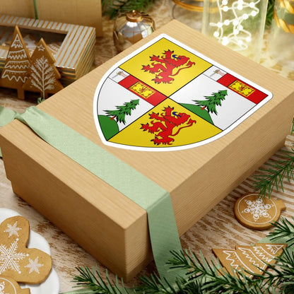 Farquharson of Invercauld arms (Scotland) (Coat of Arms) STICKER Vinyl Kiss-Cut Decal - The Sticker Space