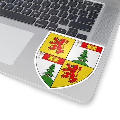 Farquharson of Invercauld arms (Scotland) (Coat of Arms) STICKER Vinyl Kiss-Cut Decal - The Sticker Space