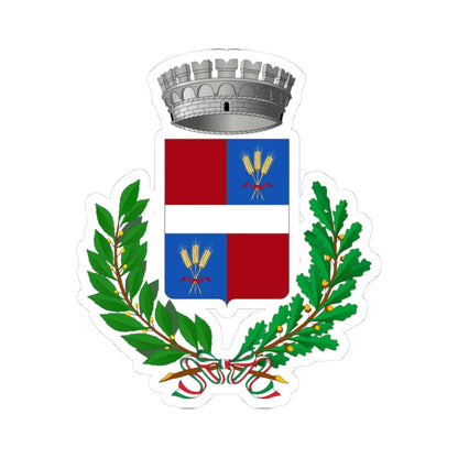 Fascia Italia-Stemma (Italy) (Coat of Arms) STICKER Vinyl Kiss-Cut Decal - The Sticker Space