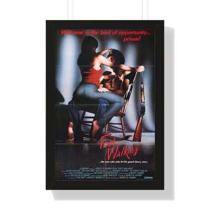 FAST WALKING 1982 - Framed Movie Poster-16″ x 24″-The Sticker Space