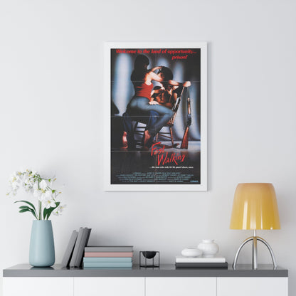 FAST WALKING 1982 - Framed Movie Poster-The Sticker Space