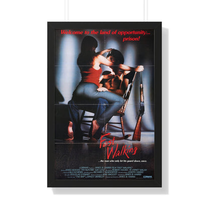 FAST WALKING 1982 - Framed Movie Poster-20" x 30"-The Sticker Space