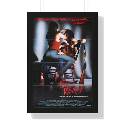 FAST WALKING 1982 - Framed Movie Poster - The Sticker Space