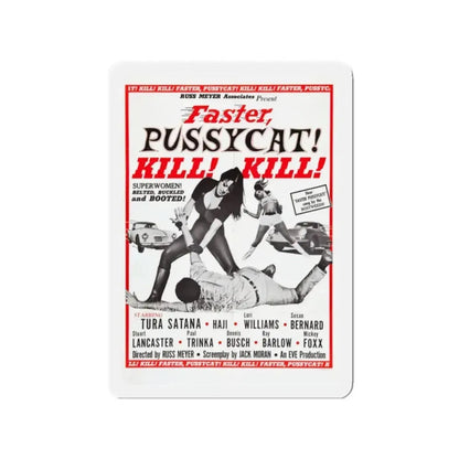 FASTER, PUSSYCAT! KILL! KILL! (2) 1965 Movie Poster - Refrigerator Magnet - The Sticker Space