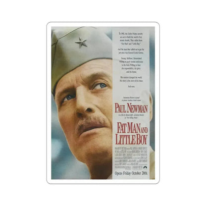 Fat Man and Little Boy 1989 Movie Poster STICKER Vinyl Die-Cut Decal 4 Inch - The Sticker Space