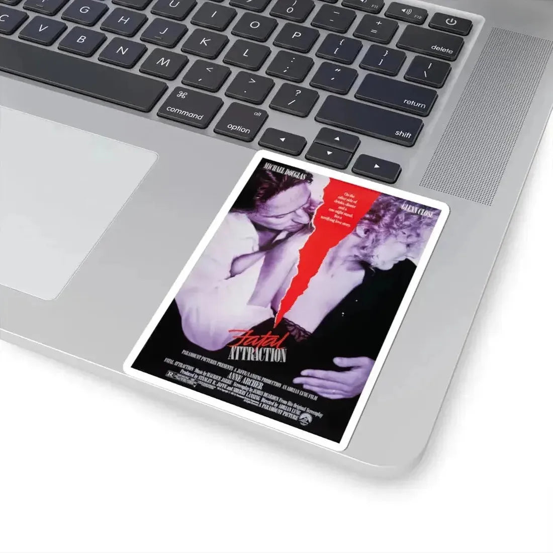 Fatal Attraction 1987 Movie Poster - STICKER Vinyl Kiss-Cut Decal - The Sticker Space