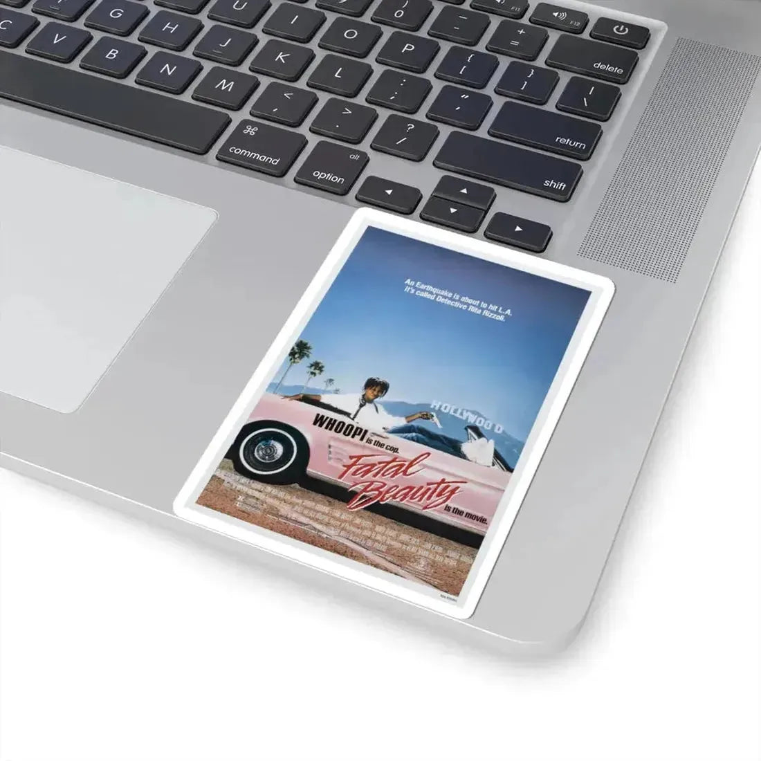 Fatal Beauty 1987 Movie Poster - STICKER Vinyl Kiss-Cut Decal - The Sticker Space