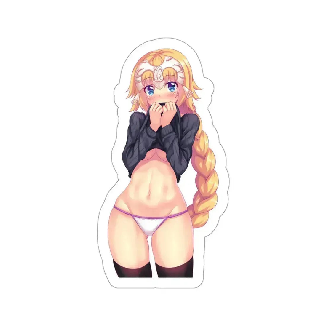 Fate Apocrypha - Jeanne v4 (Anime/Ecchi/Waifu) STICKER Vinyl Die-Cut Decal 3 Inch - The Sticker Space