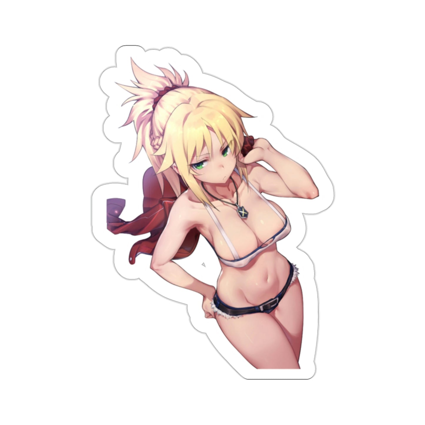 Fate Apocrypha - Mordred Pendragon aka Saber (Anime/Ecchi/Waifu) STICKER Vinyl Die-Cut Decal-2 Inch-The Sticker Space