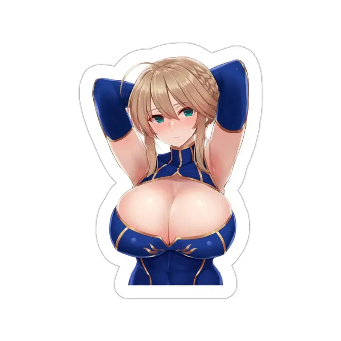 Fate Grand Order - Artoria Pendragon Lancer (Anime/Ecchi/Waifu) STICKER Vinyl Die-Cut Decal 2 Inch - The Sticker Space